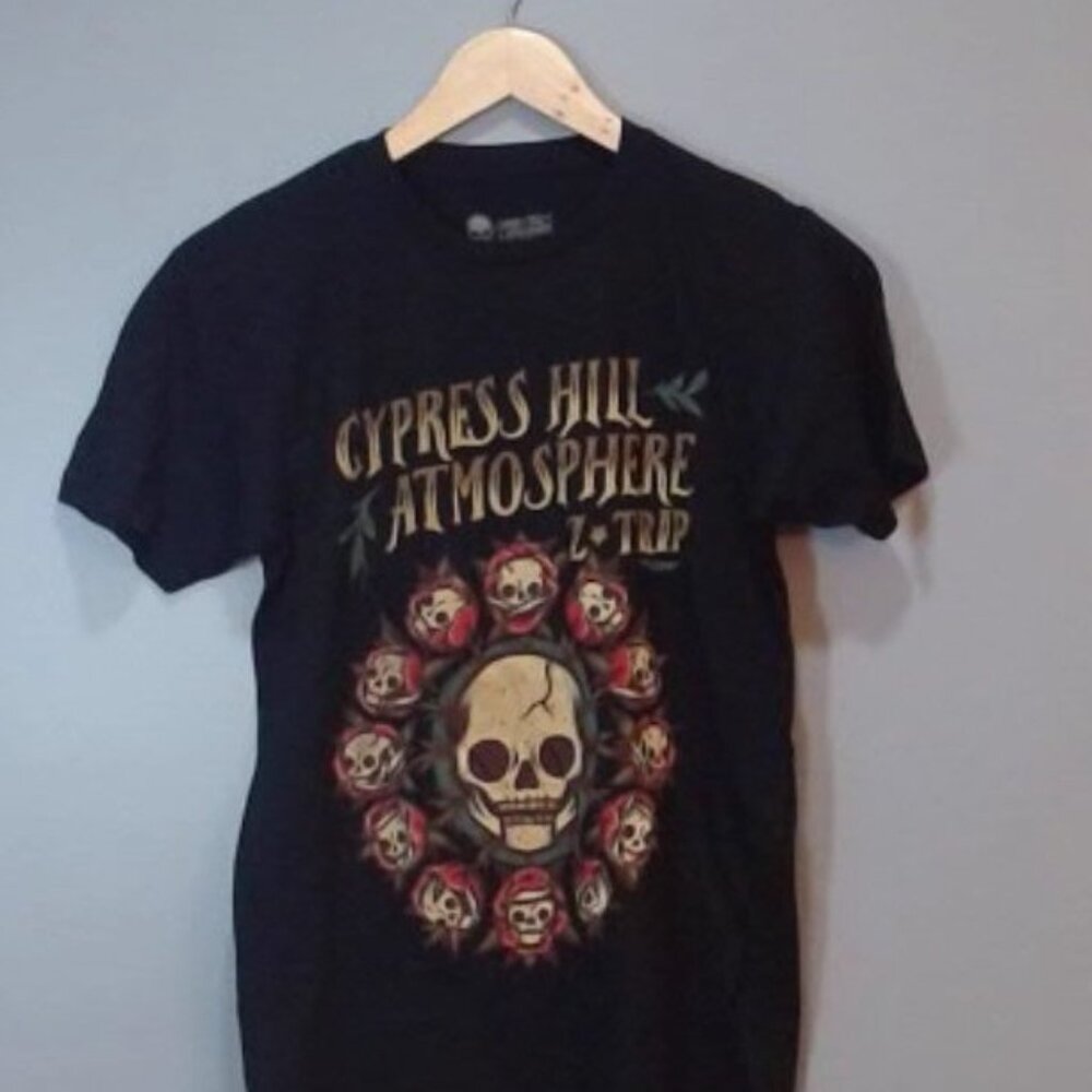 Cypress Hill Atmosphere‎ Z-Trip 2021 Concert T-Shirt - Size Small, Black